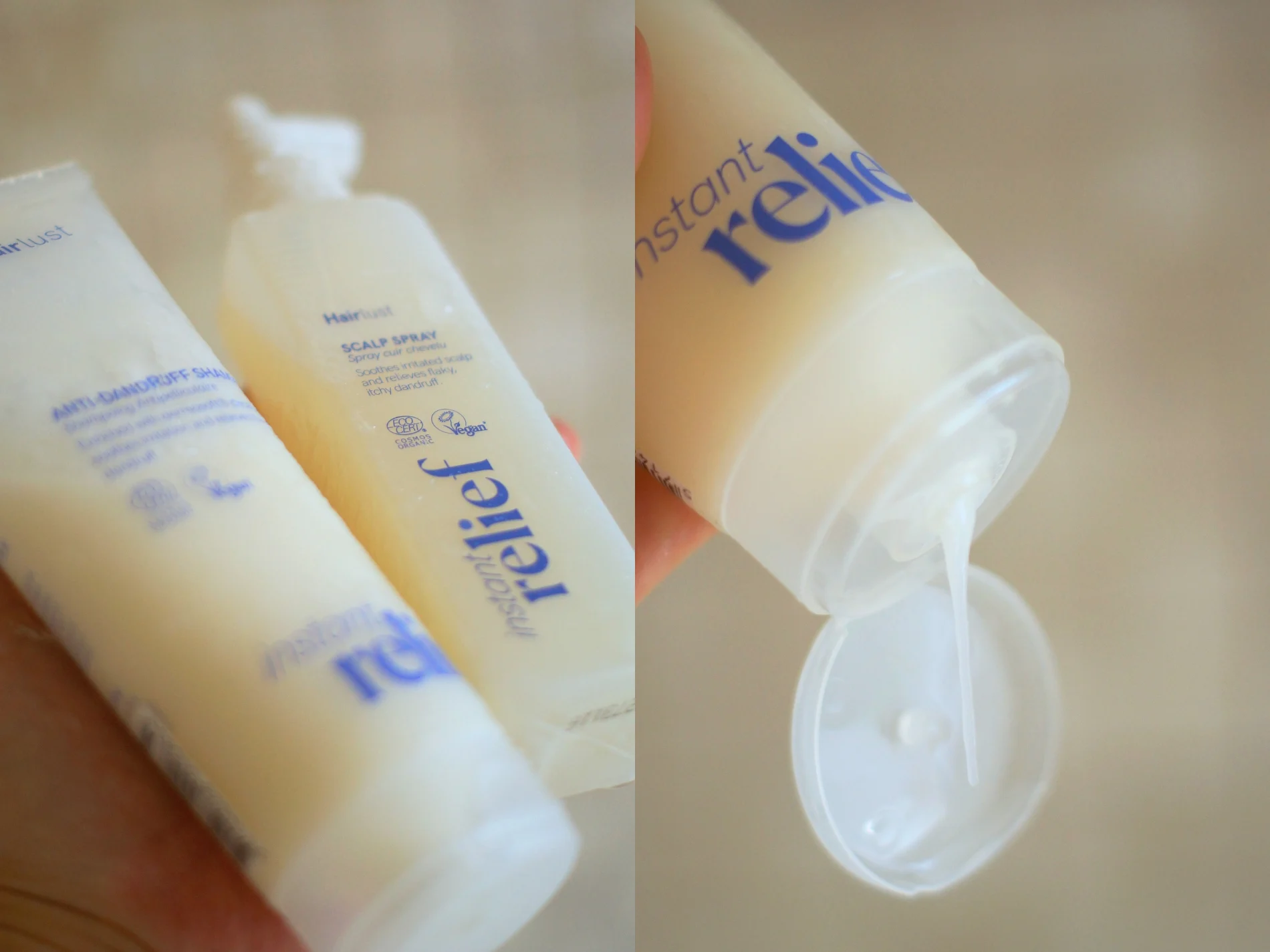 Billede af produkter fra Hairlust til skælpleje