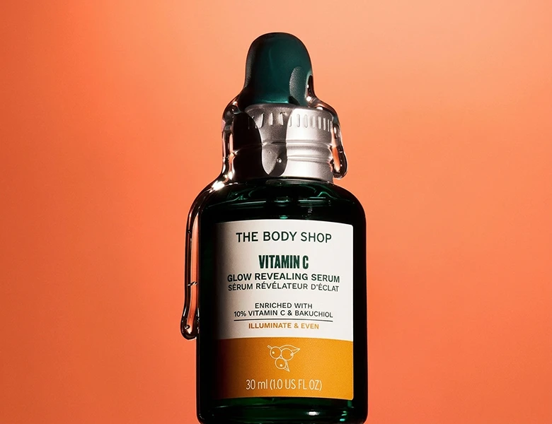 the body shop ansigtspleje vitamin c