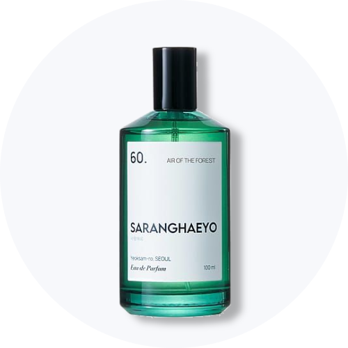 Her ses et billede af en parfume fra SARANGHEYO