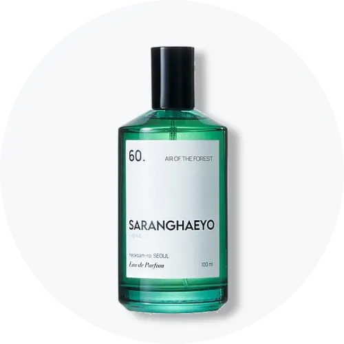 Her ses et billede af en parfume fra SARANGHEYO