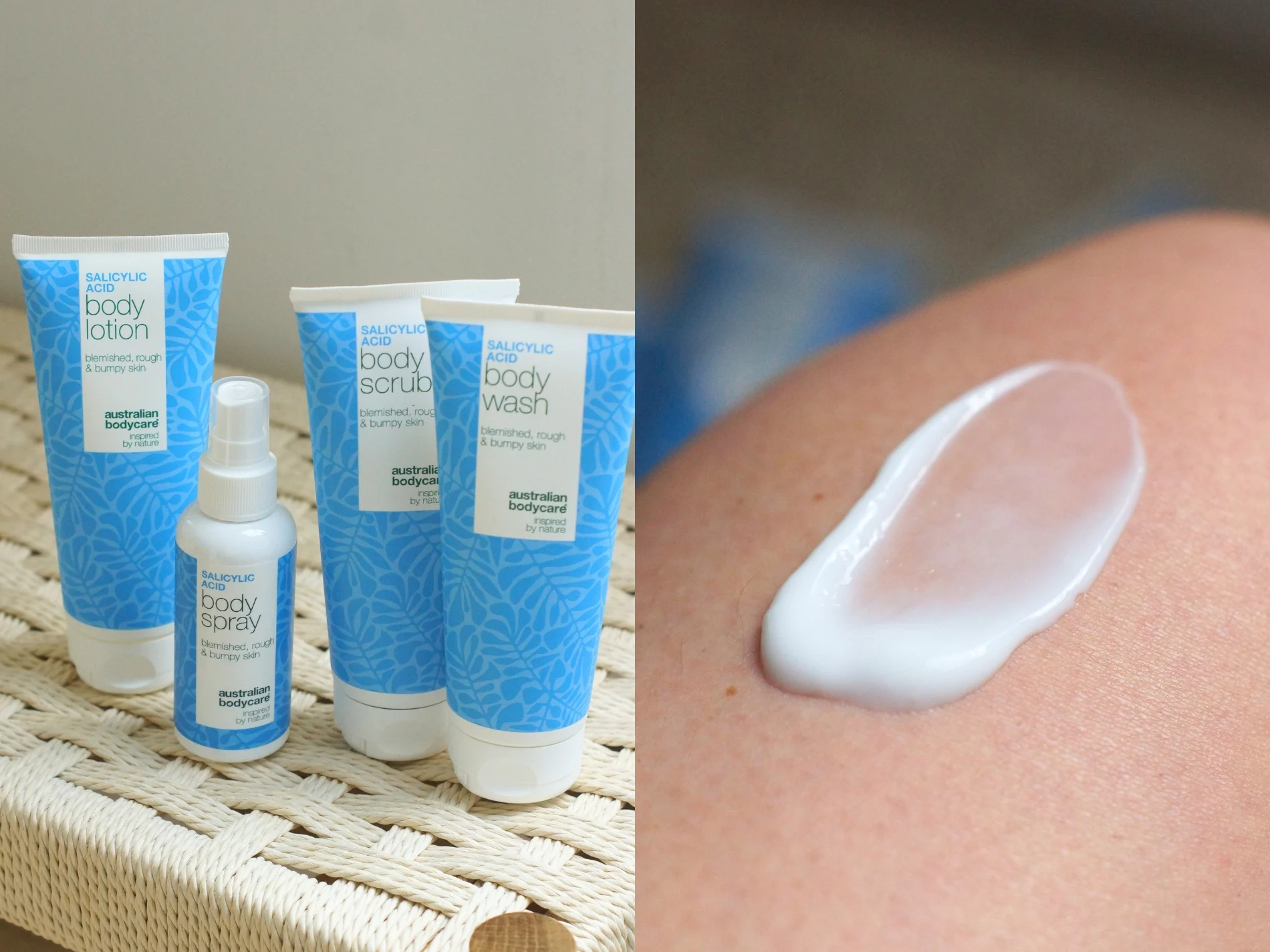 Billede af produkter med salicylsyre til kroppen fra australian bodycare