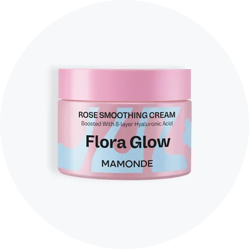 Her ses et billede af et hudplejeprodukt fra Mamonde.