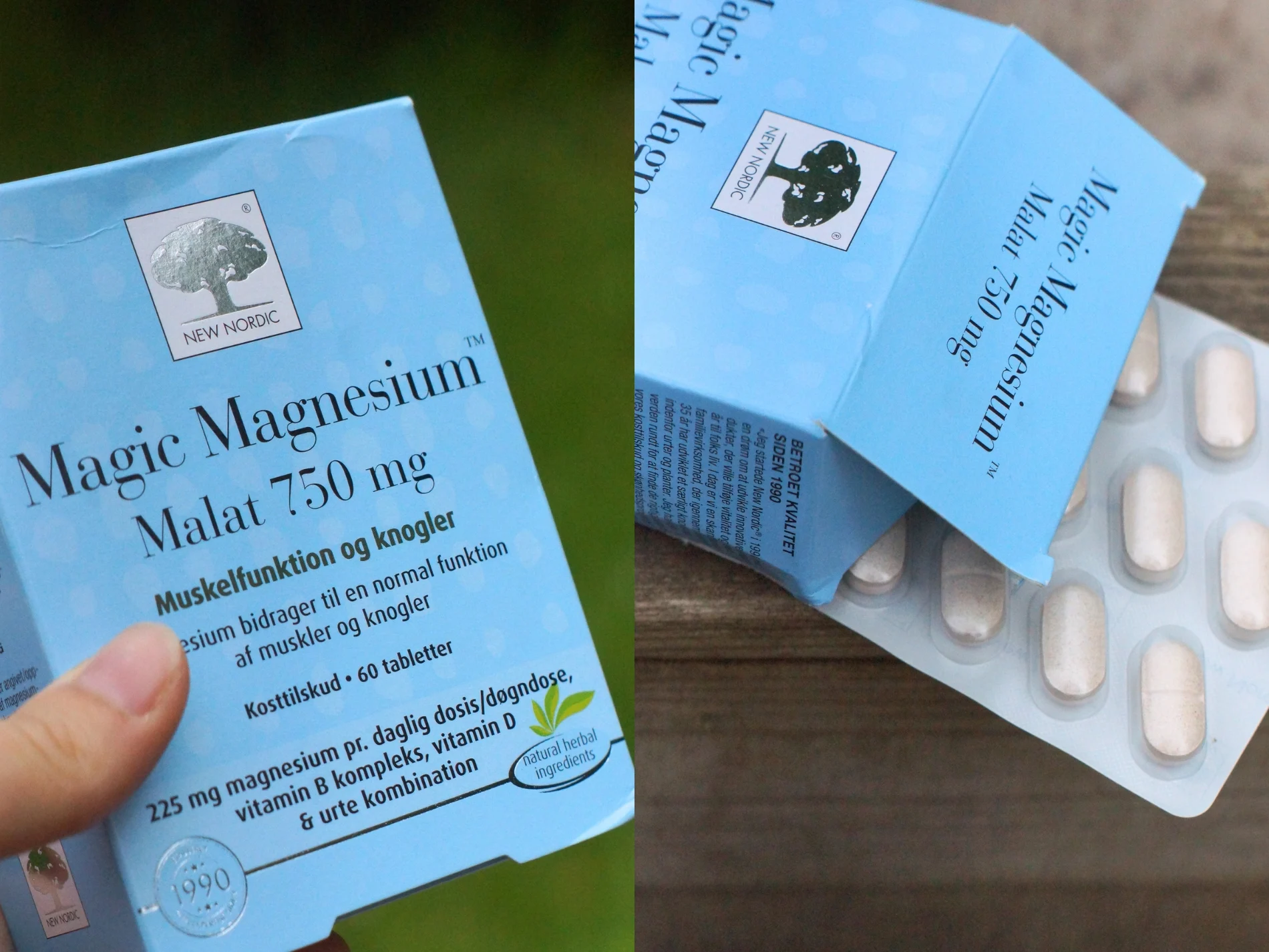 Billede af produkt med magnesium malat fra new nordic