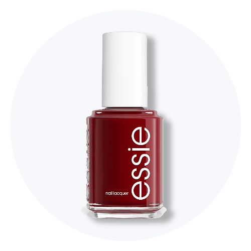 Essie neglelak, dybrød farve