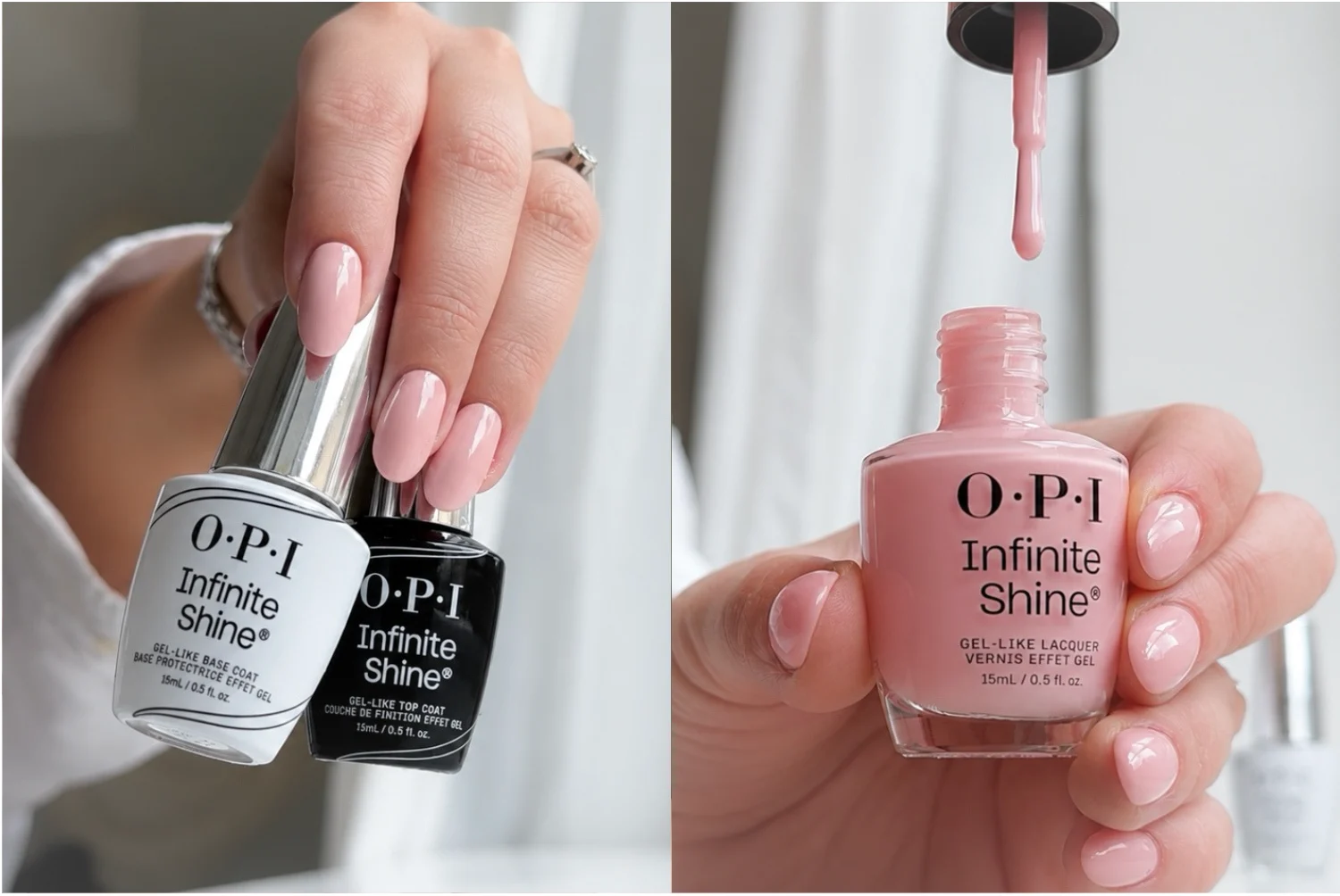 præsentation al lak og base coat fra opi