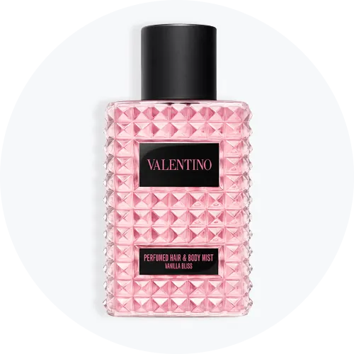 Her ses en body mist fra Valentino.