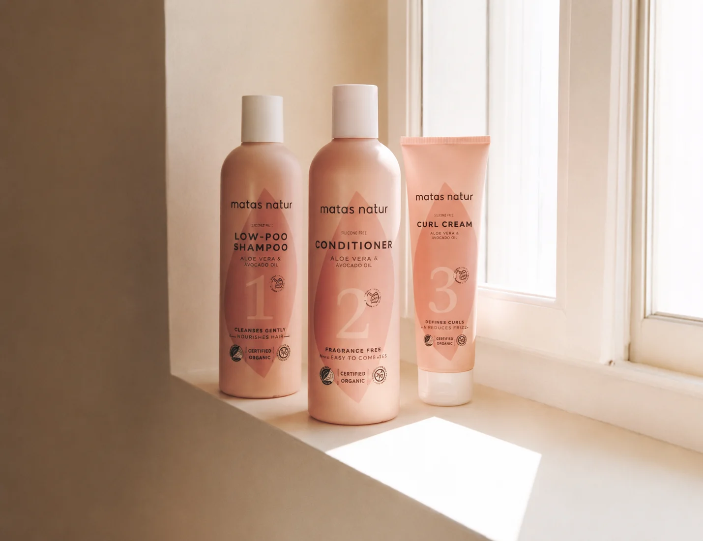 Matas Natur curly produkter
