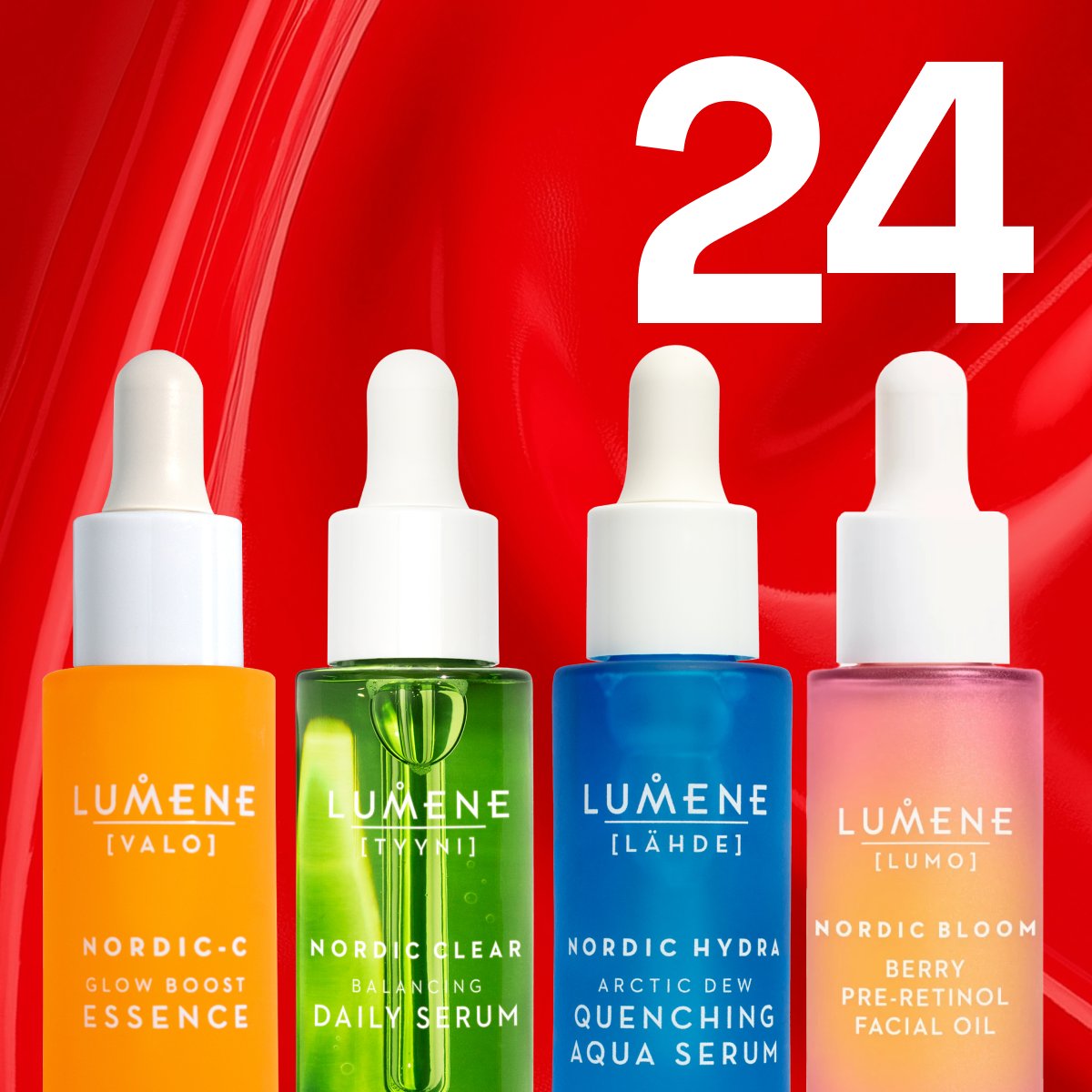 50 % rabatt på alla Lumene-serum för medlemmar.