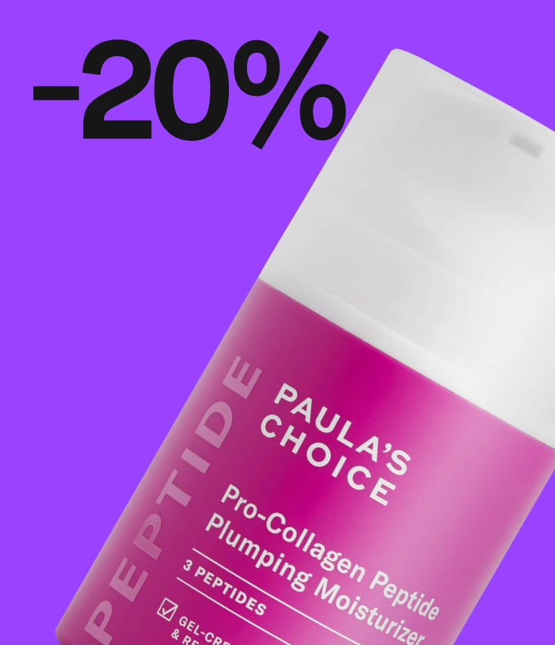 Paula's Choice Pro-Collagen Peptide Plumping Moisturizer -kosteusvoide, 20% alennus.