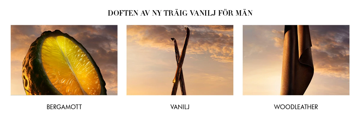 Doftnoter i Giorgio Armani I Will: bergamott, vanilj och woodleather. Text: ”Doften av ny träig vanilj för män.”