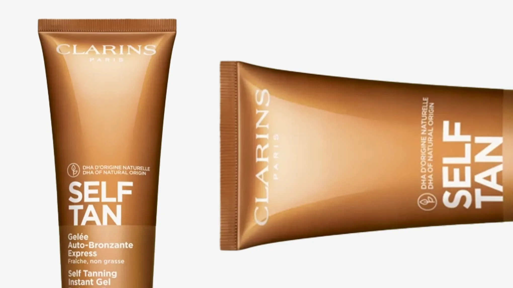 Clarins Self Tan geeli itseruskettavaa varten.