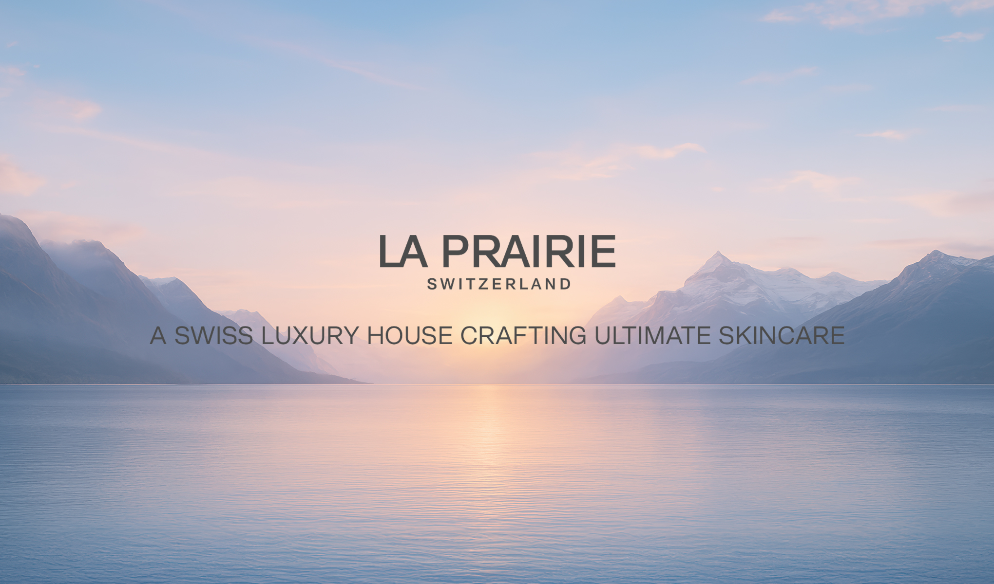 La Prairie Switzerland. A Swiss luxury house crafting ultimate skincare.