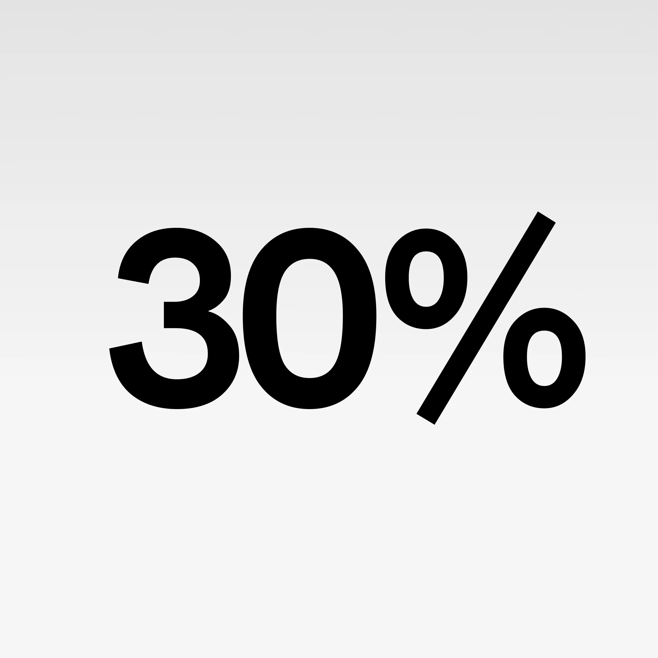 30%