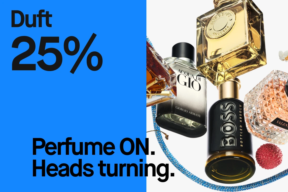 Parfymerabatt på 20% med flere parfymer, inkludert CK One fra Calvin Klein. Perfume ON. Heads turning.