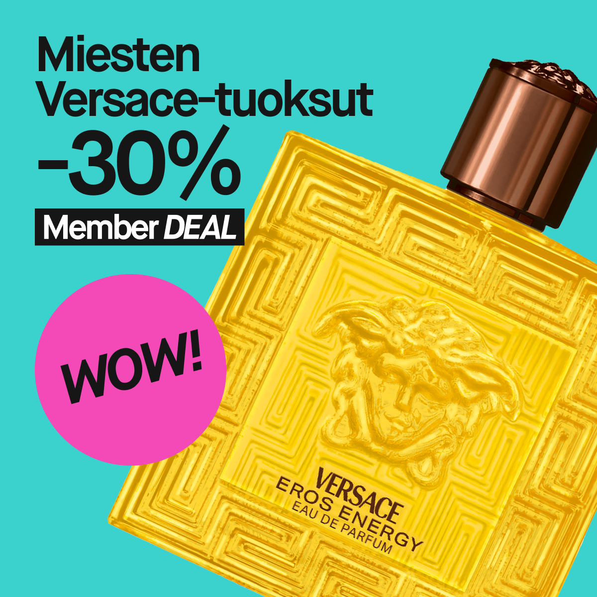 Miesten Versace-tuoksut -30% Member DEAL. WOW!