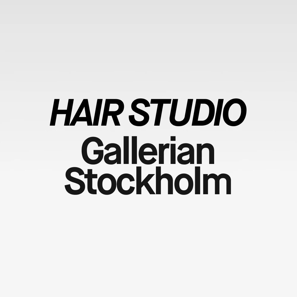 Hair studio gallerian stockholm