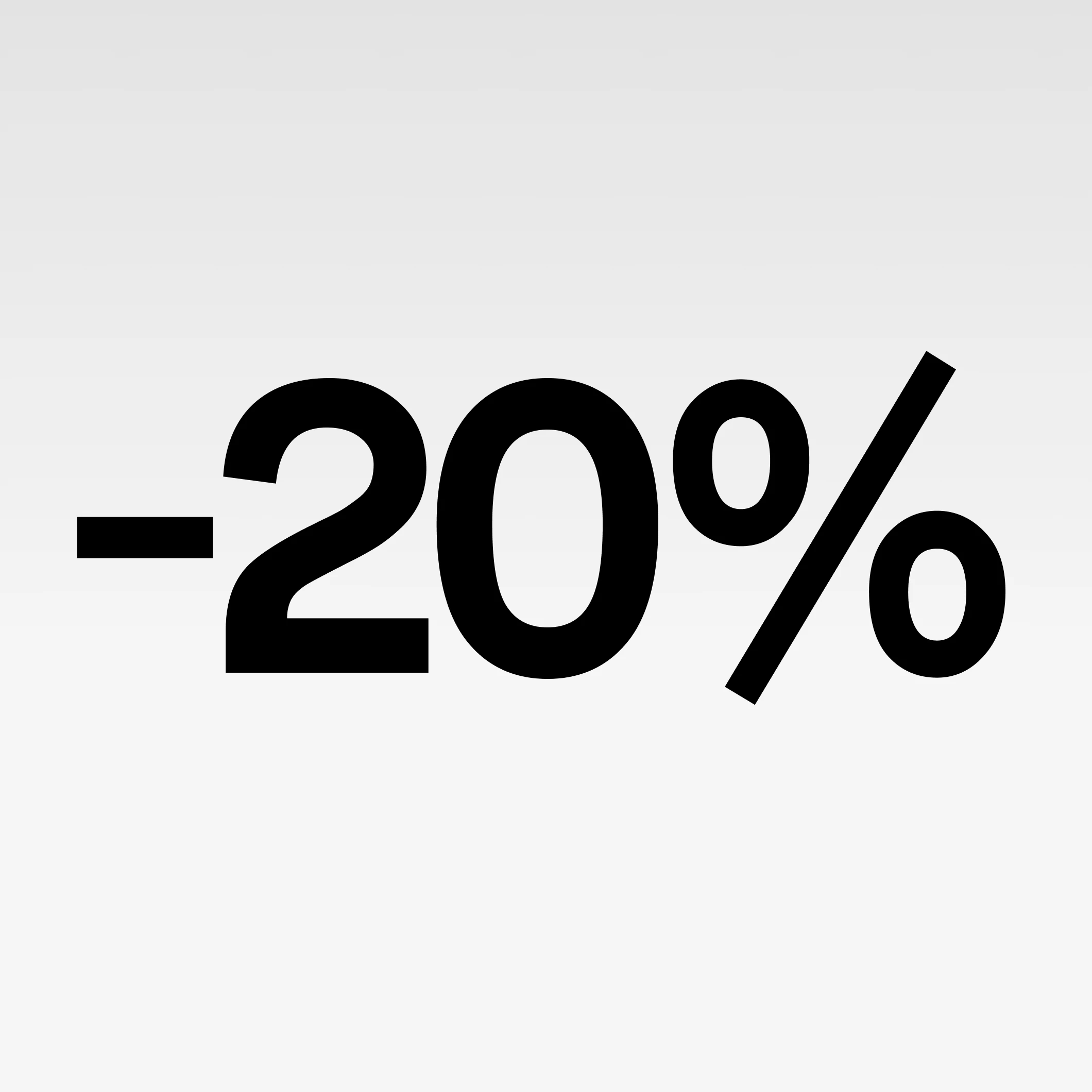 - 20%
