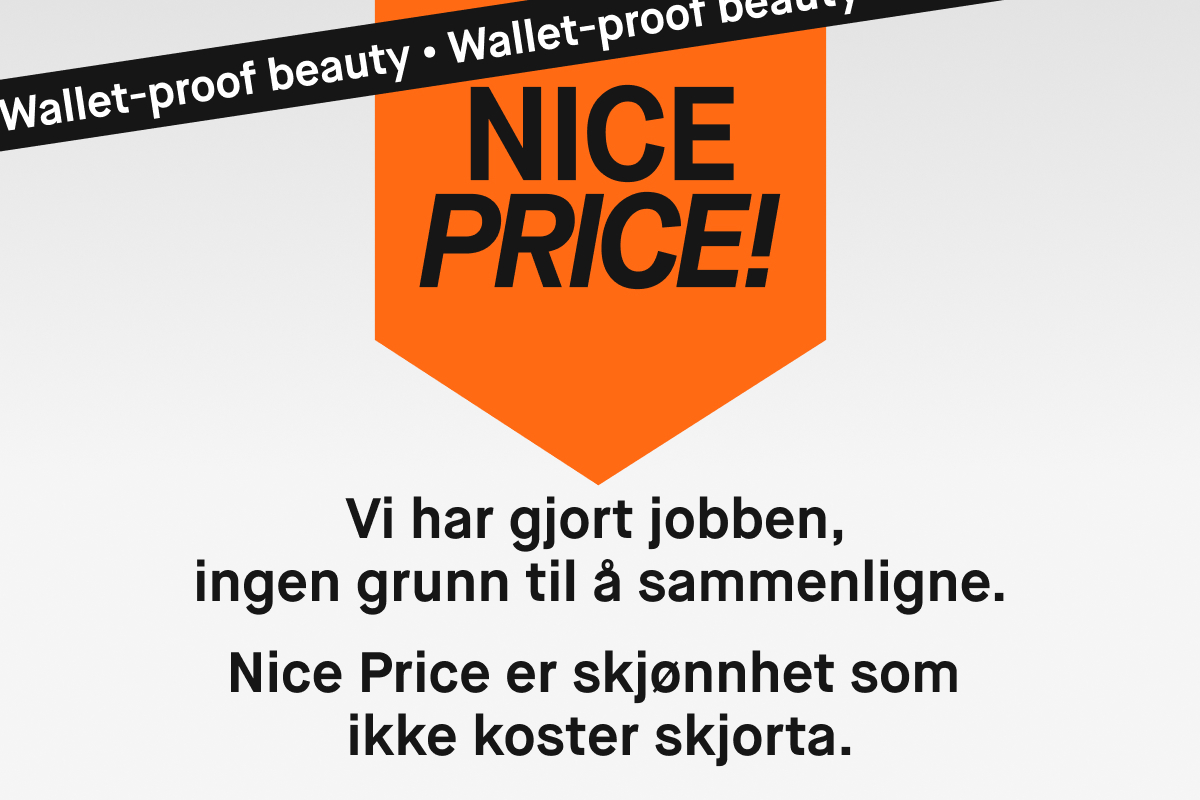 Nice Price er skjønnhet som ikke koster skjorta