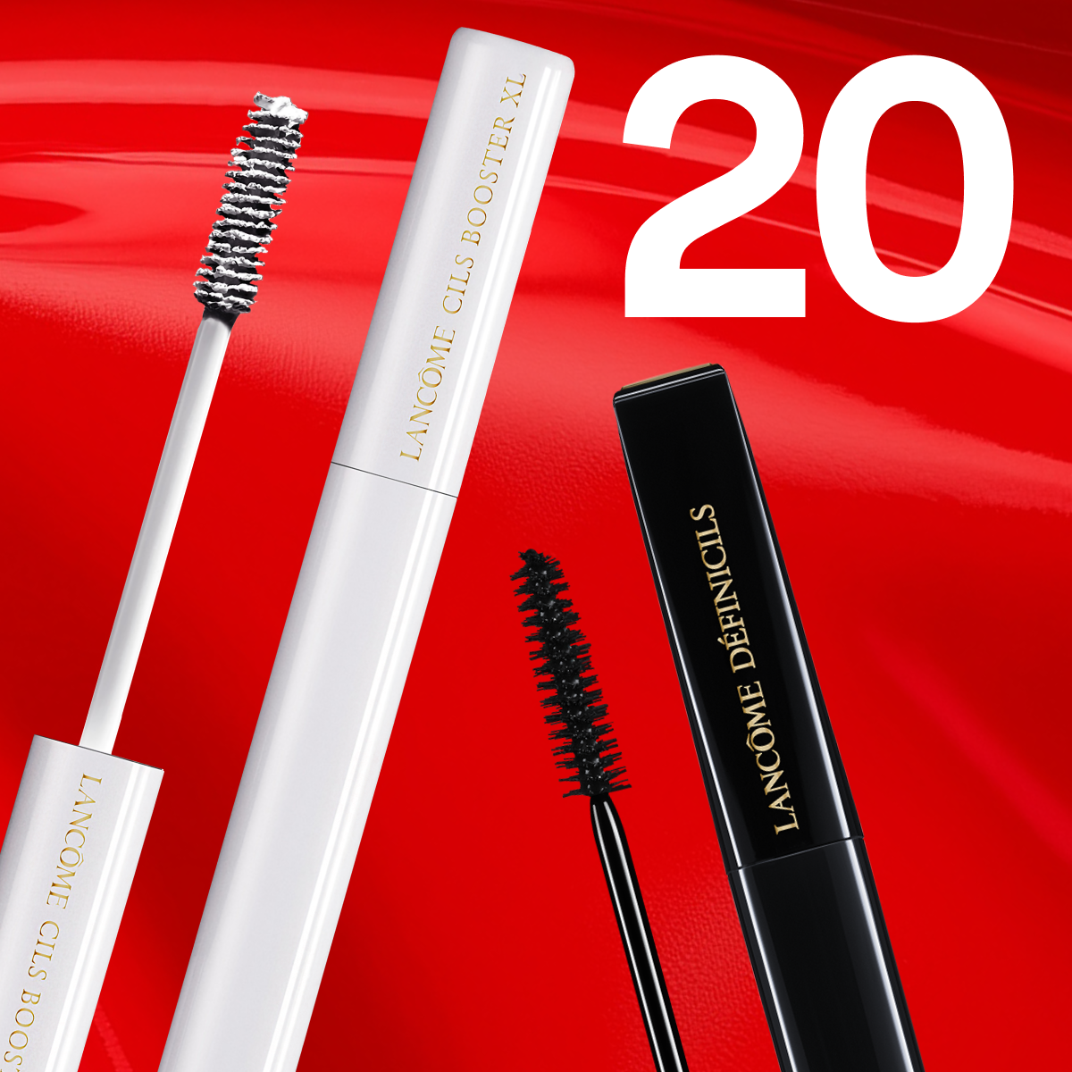 50 % rabatt på dessa två Lancôme-mascaror för medlemmar: Cils Booster XL och Définicils.