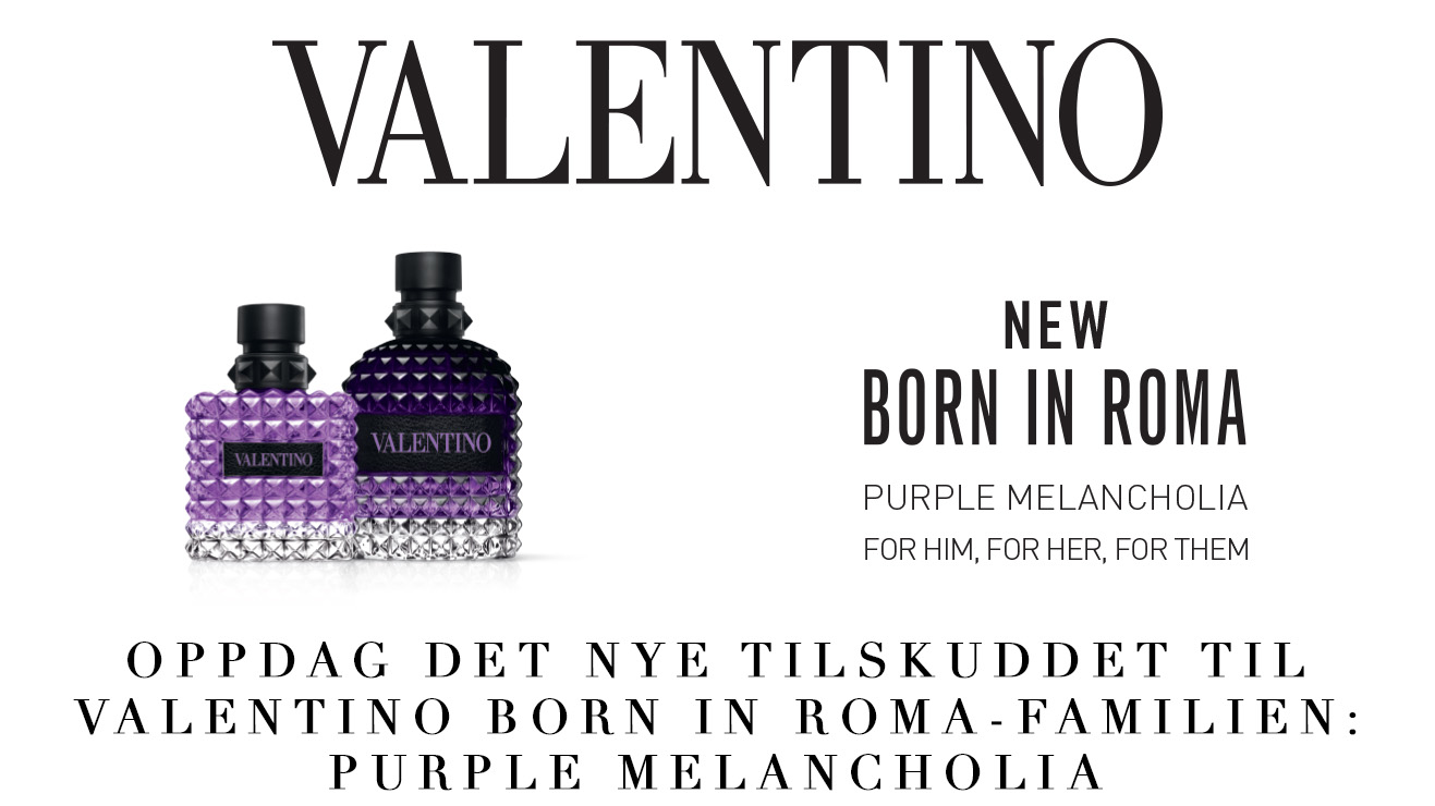 To Valentino Born in Roma Purple Melancholia-parfymeflasker.