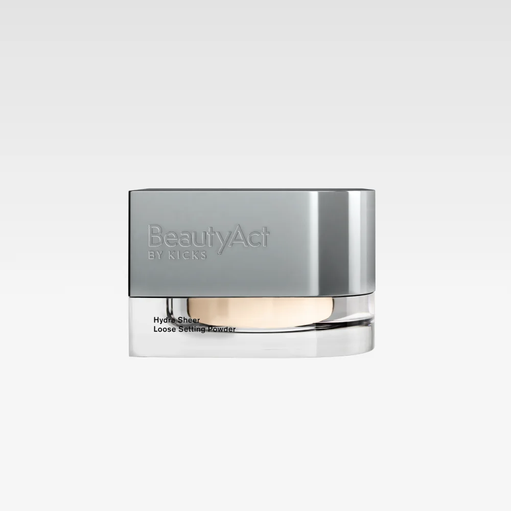 Make up produkt mot en vit bakgrund