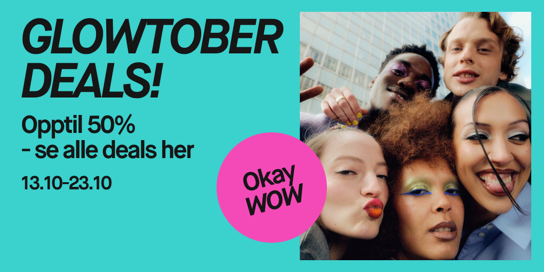 glade mennesker som feirer glowtober hos kicks