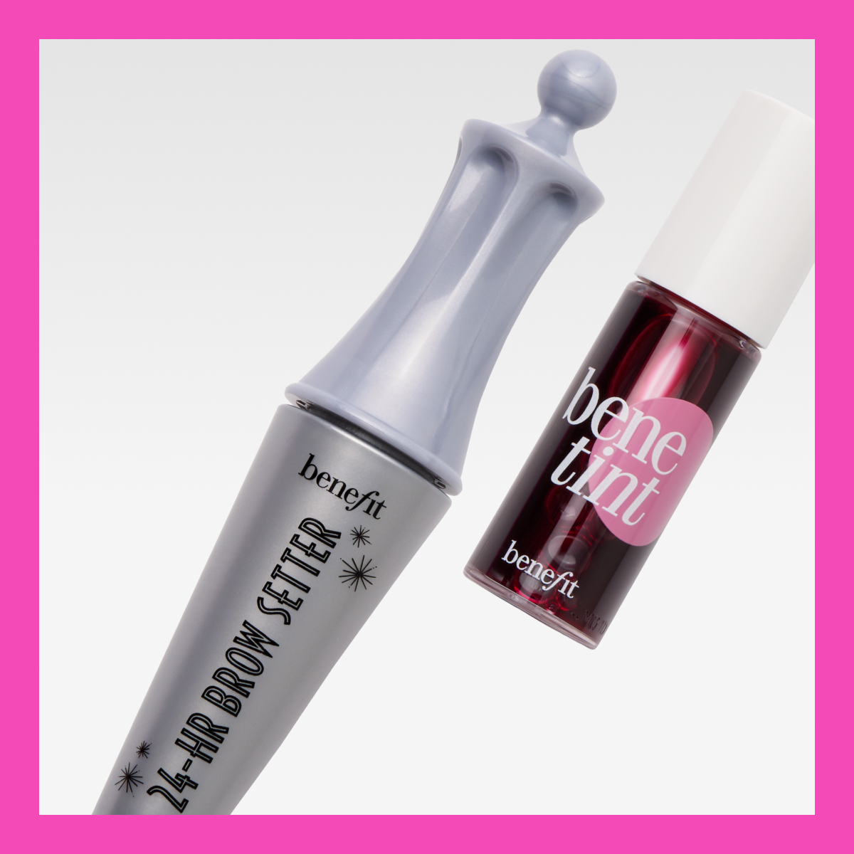 Benefit-merkin kulmageeli nimeltä "24-HR Brow Setter" ja huuli- ja poskiväri nimeltä "Benetint". Kulmageeli tulee harmaassa tuubissa, jossa on musta teksti, ja huuli- ja poskiväri tulee pienessä pullossa, jossa on punaista nestettä ja valkoinen korkki. Kuva 13: Matas-merkin vartalokuorinta nimeltä "Granatæble Saltbodyscrub". Purkki on valkoinen, jossa on punainen etiketti ja valkoinen teksti. Response generated by matas-maia-gpt4-o