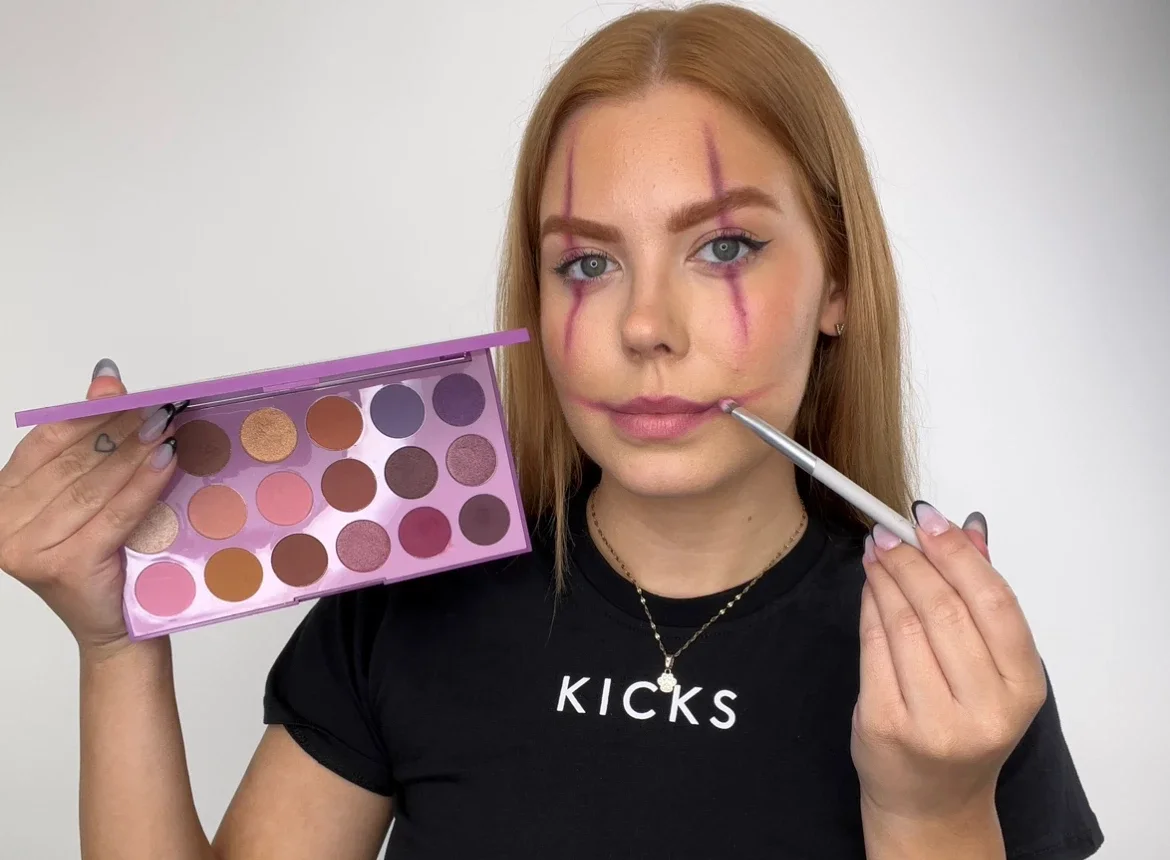 KICKS' makeupartist Isabella viser deg steg for steg hvordan du kan bruke en skremmende tolkning av den klassiske klovnelooken.