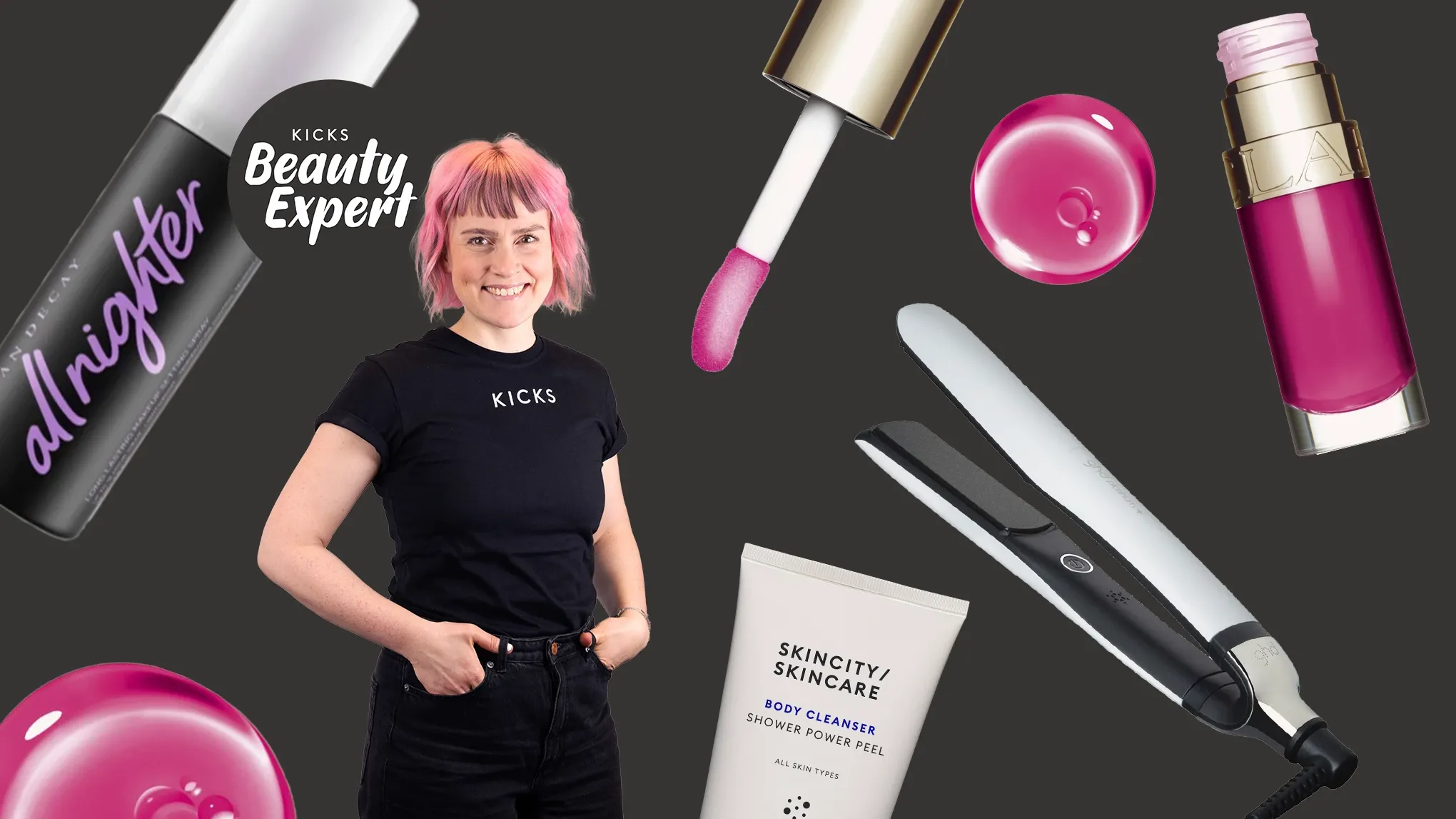 KICKS beautyexpert visar sina 7 favoritskönhetsprodukter – smink, hudvård och stylingverktyg
