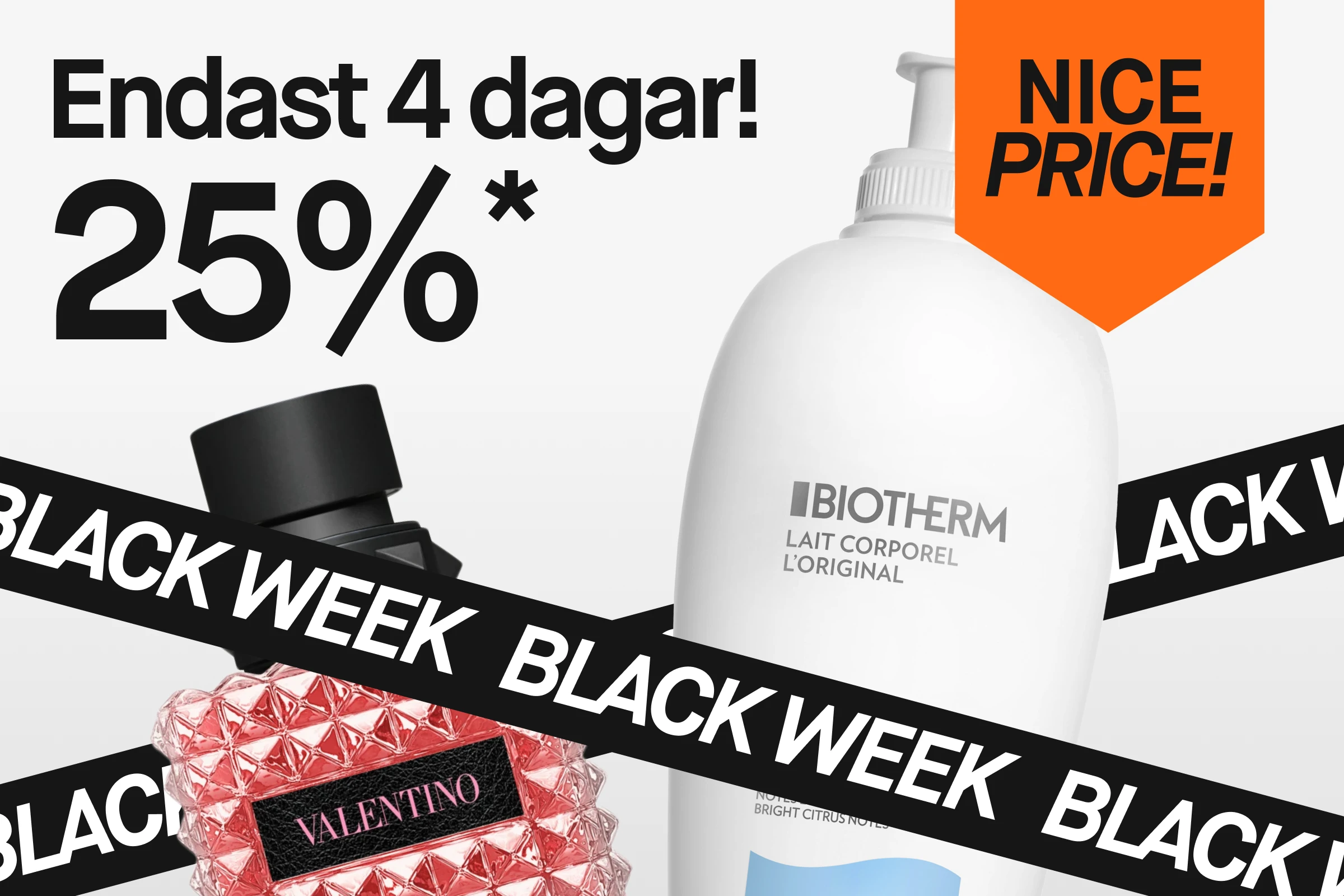 25% på Nice Price! Endast 4 dagar!