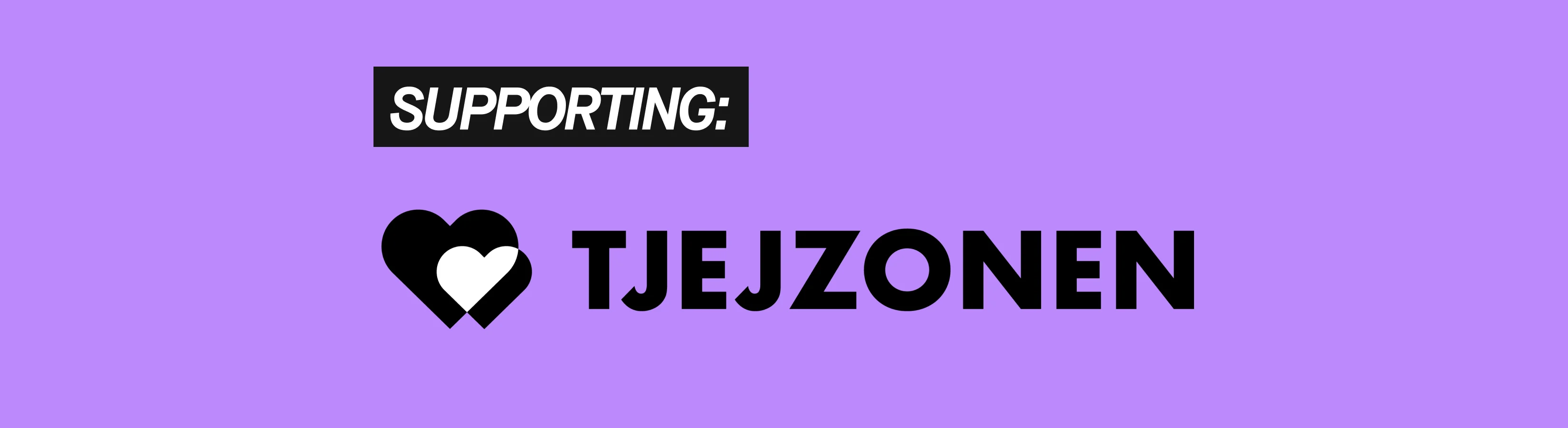 Supporting Tjejzonen