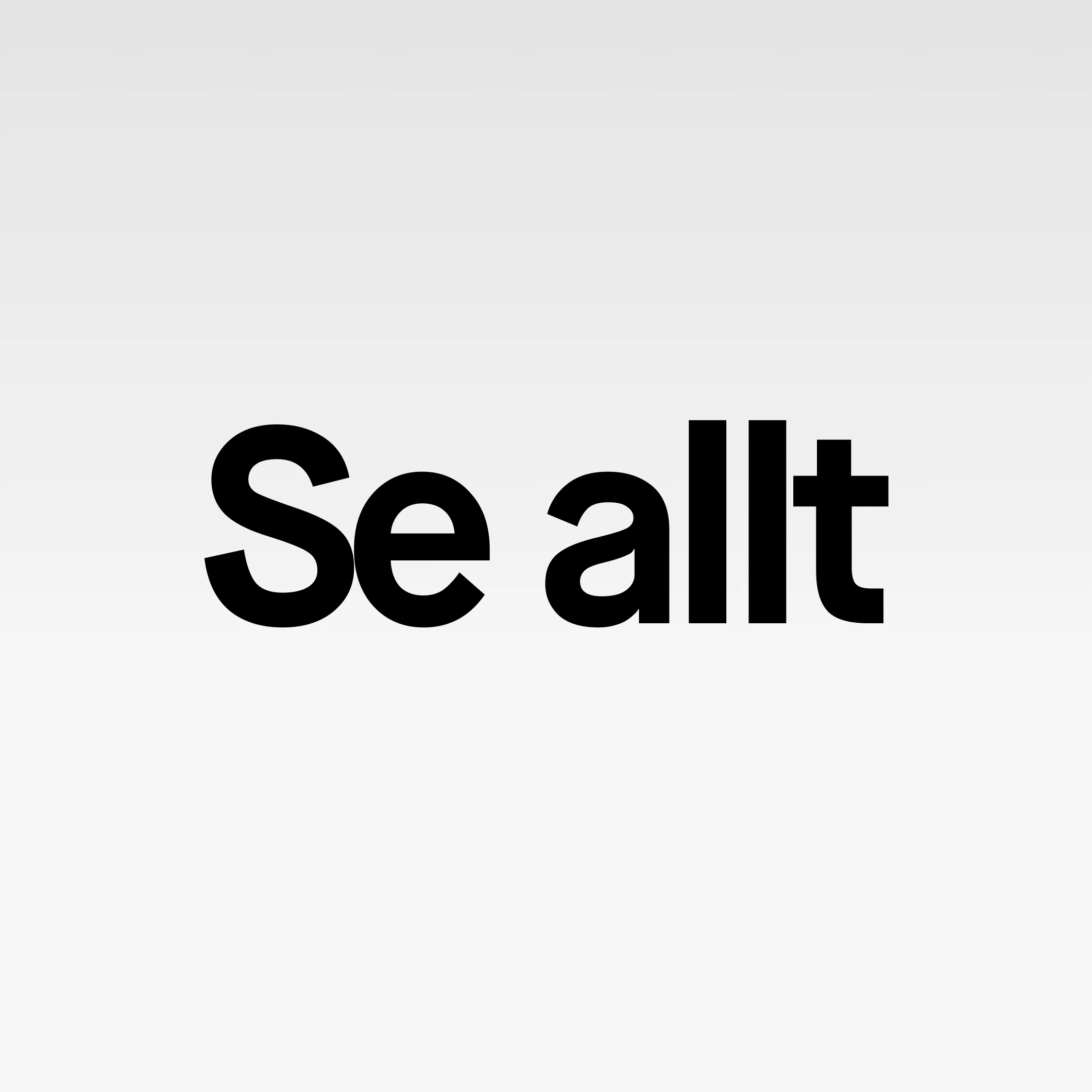 Se allt