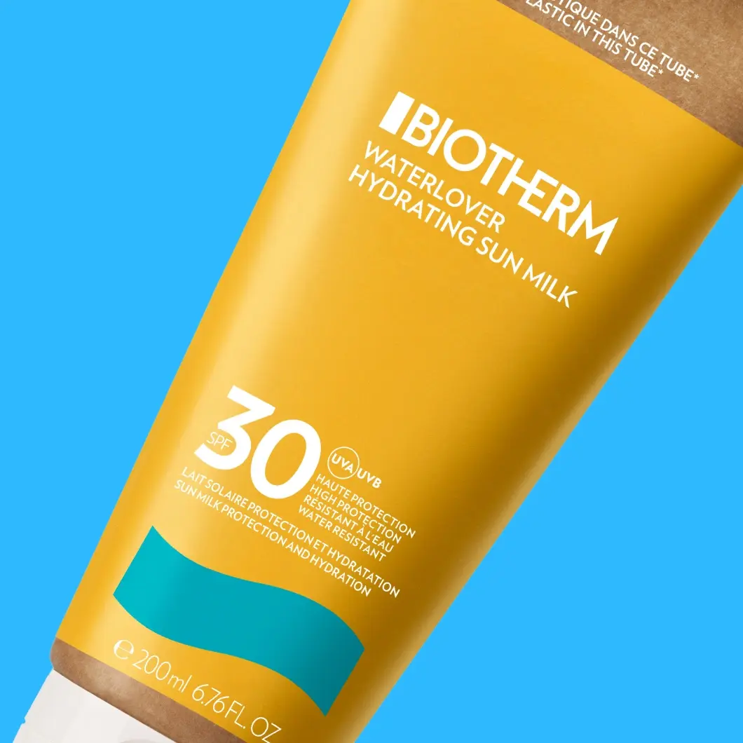 Biotherm Waterlover Hydrating Sun Milk SPF 30 UVA UVB, vedenkestävä, 200 ml.