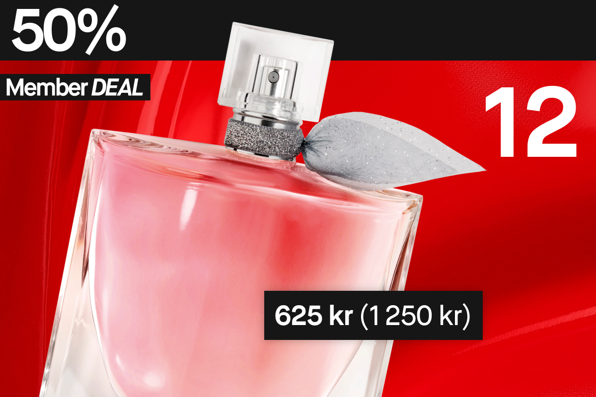 50 % rabatt på denna Lancôme-parfym för medlemmar.