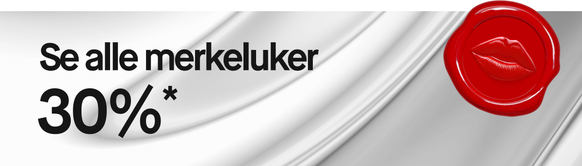 Se alle merkeluker 30 %*