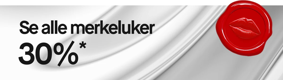 Se alle merkeluker 30 %*