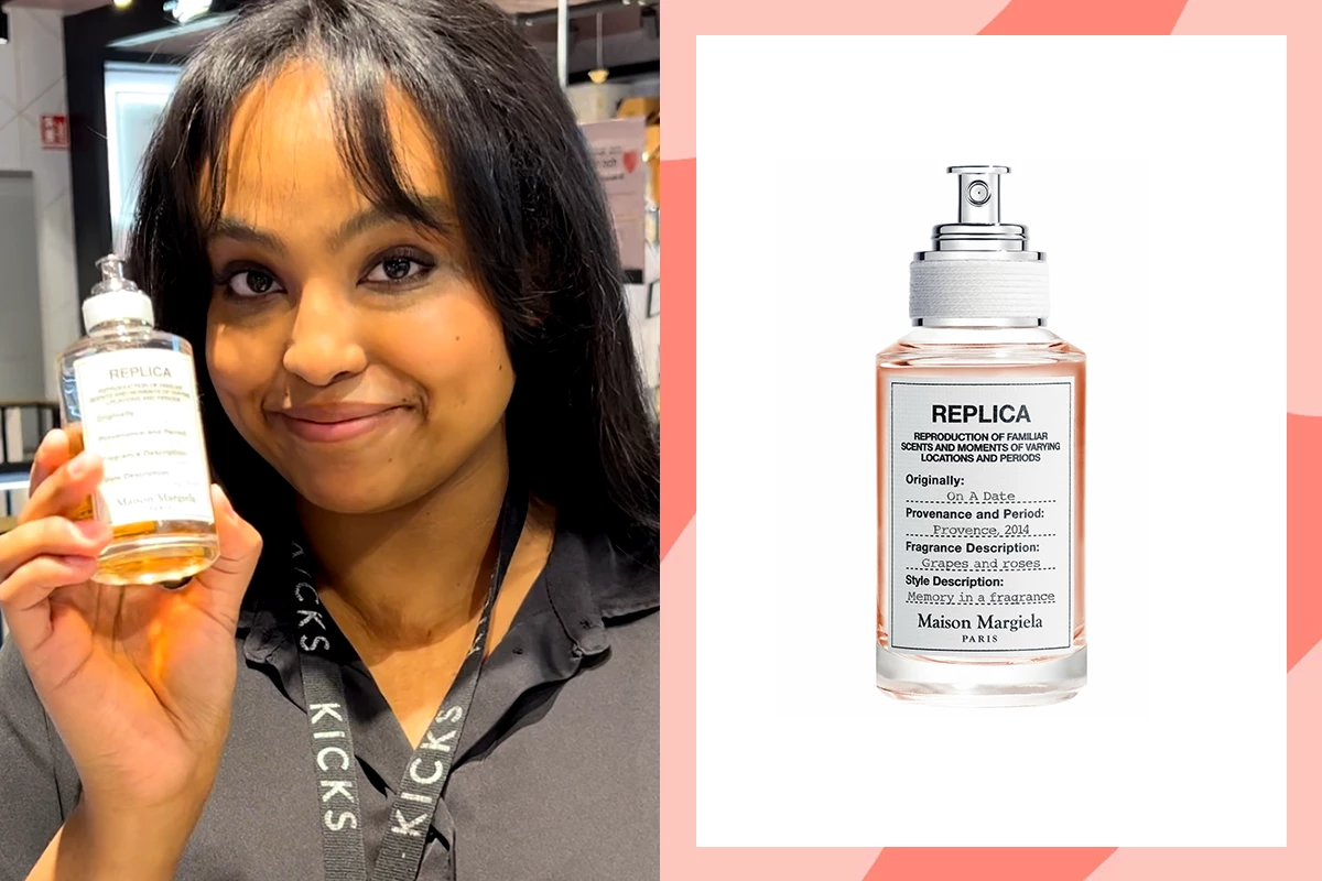 Makeupartisten Venus visar upp sin favorit parfym "Maison Margiela Replica On A Date"