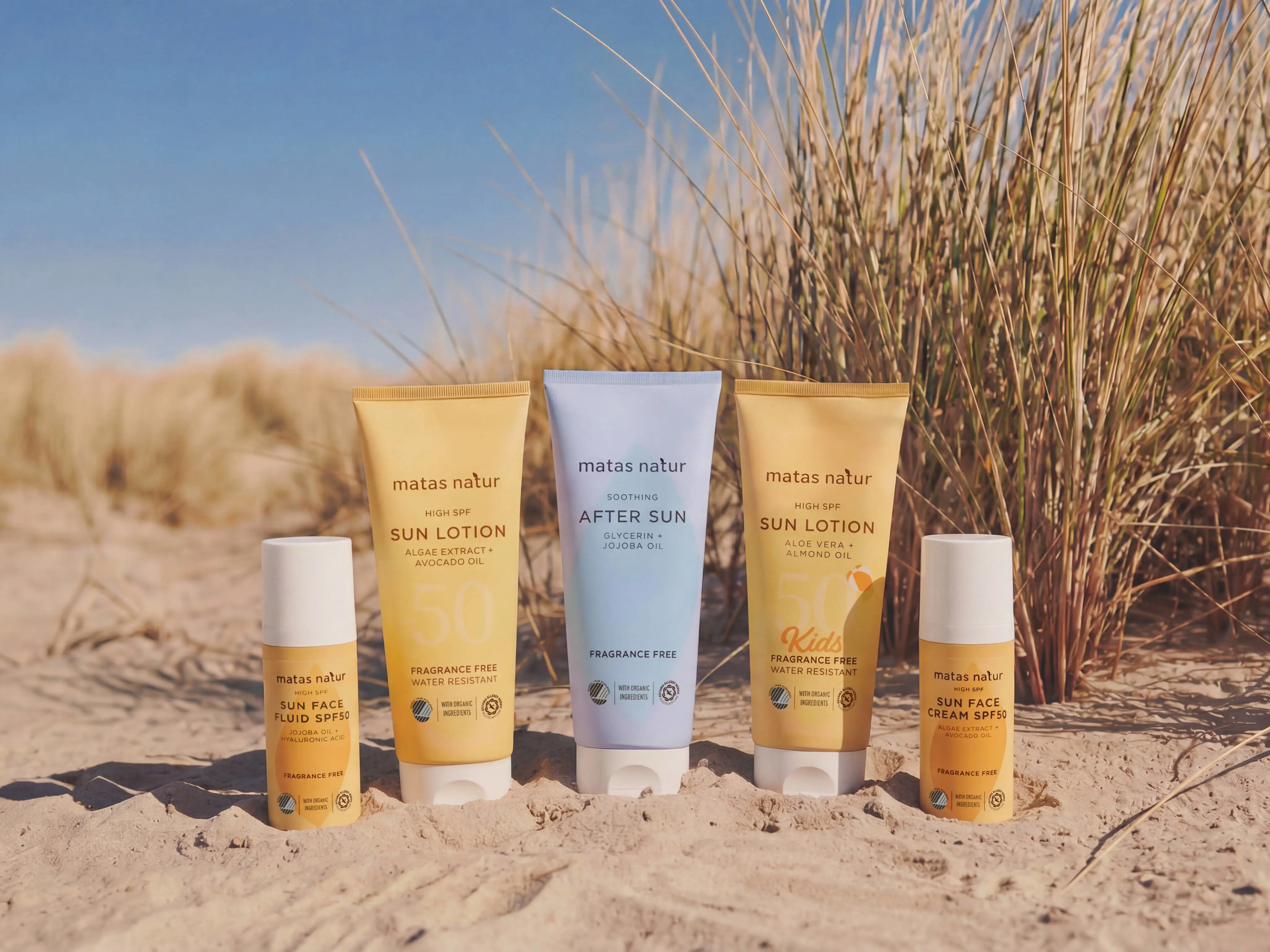 Matas Natur Sommer - 3 x lotion, 2 x face.jpg
