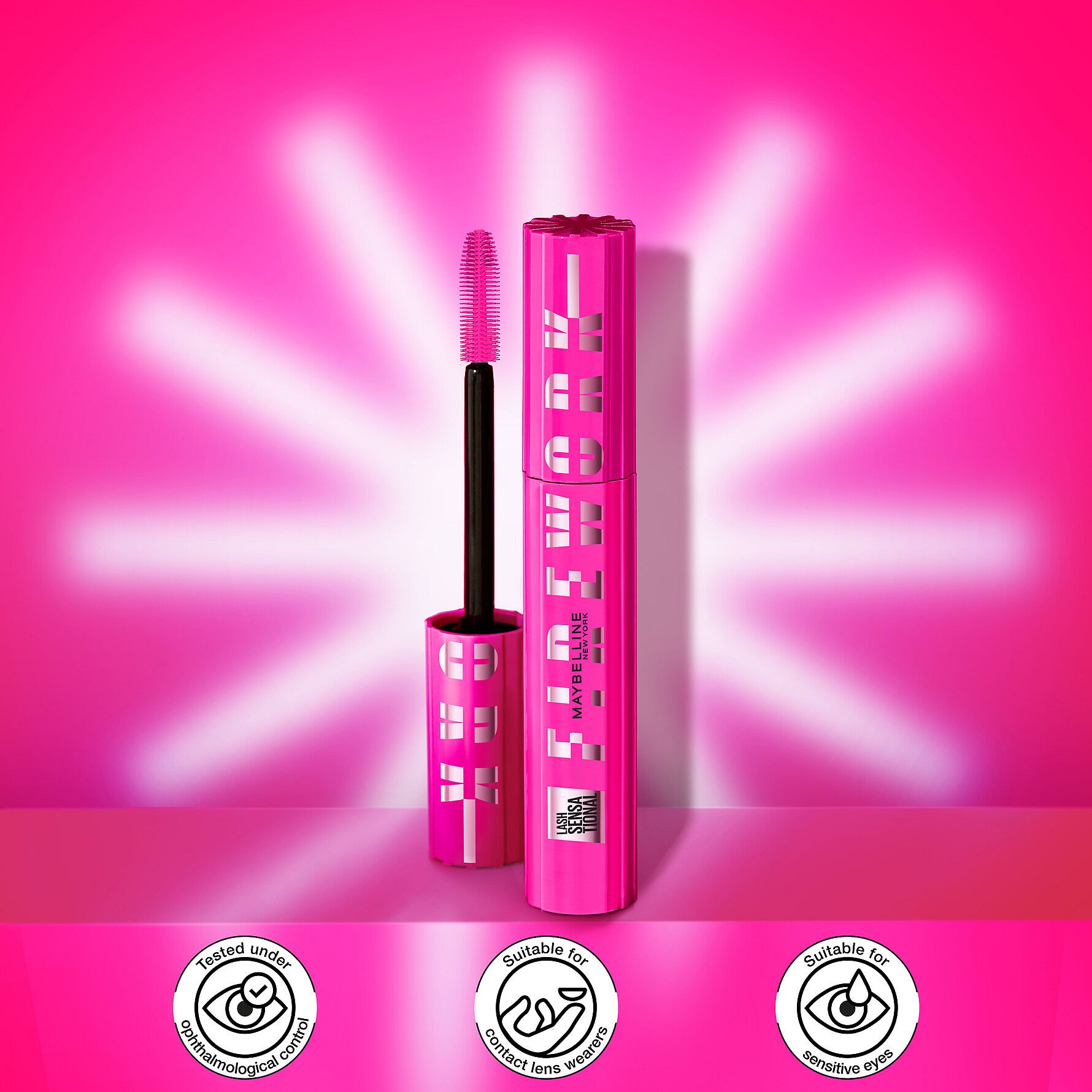 Køb Lash Sensational Firework Very Black fra Maybelline - Matas
