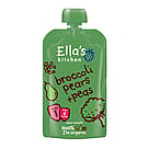 Ella's Kitchen Babymos broccoli, pære  & ærter (4 mdr) Ø 120 g