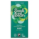 Seed & Bean Chokolade mørk 72% m. mint Ø 85 g