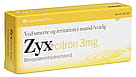 Zyx Citron 3 mg sugetabletter 20 tabl.