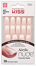 Kiss Acrylic Nude French nails KAN02