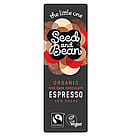 Seed & Bean Chokolade mørk 58% m. espresso Ø 25 g