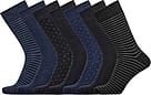 JBS Socks Bamboo 7 Pairs Box Multi/37-40