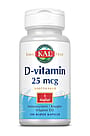 KAL D-vitamin 25 mcg 100 kapsler