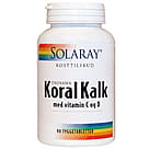 Solaray KoralKalk med vit. C og D 90 tabl.