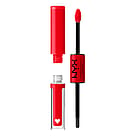 NYX PROFESSIONAL MAKEUP Shine Loud High Pigment Lip Shine Rebel In Red