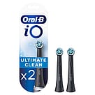 Oral-B iO Ultimate Clean Børstehoveder 2 stk Sort