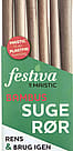 Maistic Bio Sugerør Naturlige Bambus 6 stk
